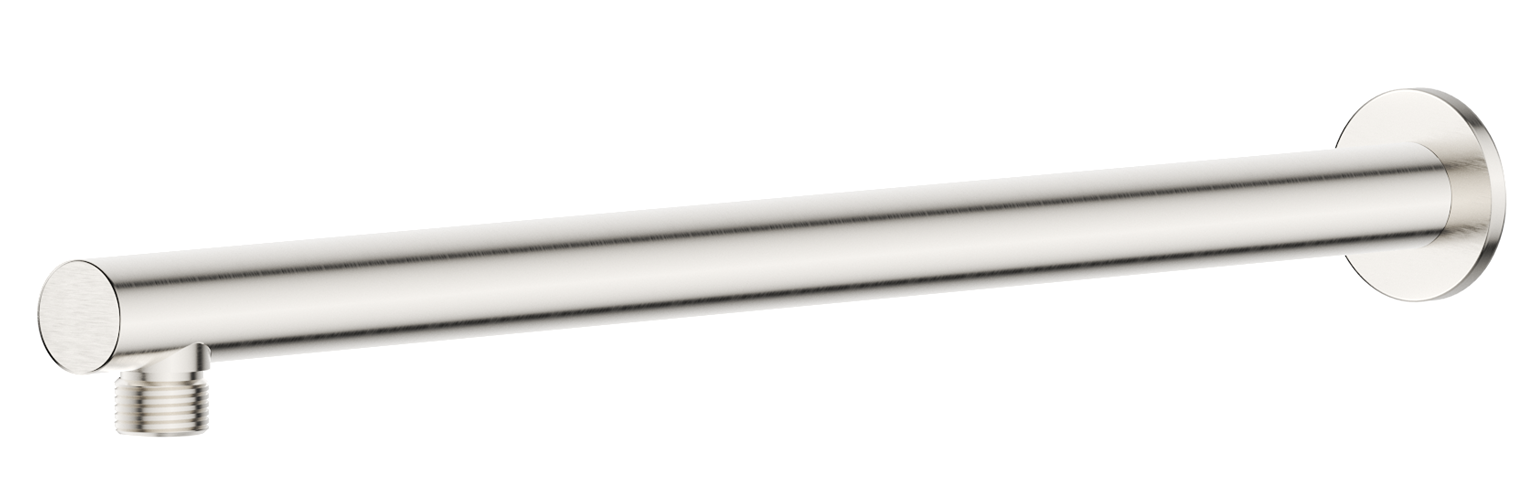 Mica Straight Wall Shower Arm Brushed Nickel - WP-450-R-BN