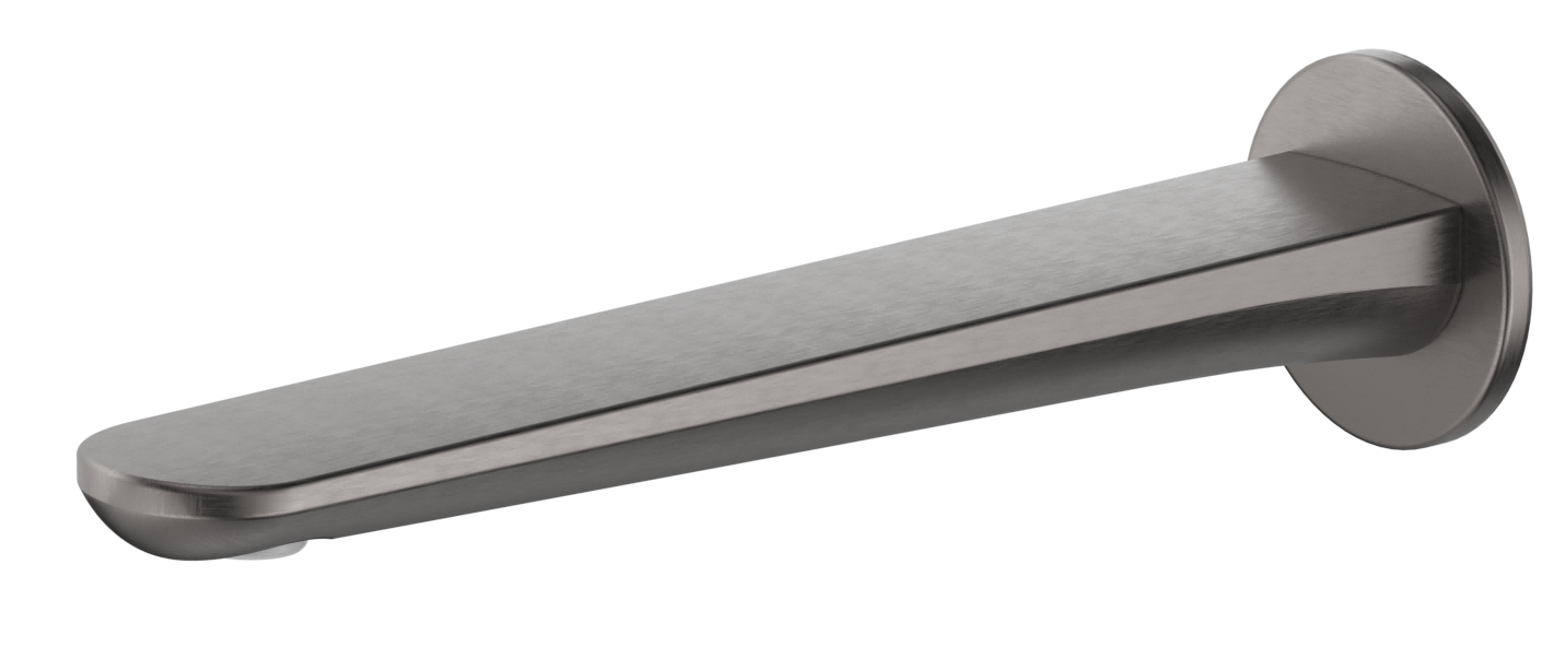 Lantra Bath Spout Gunmetal - BTH-L-26-22-GM