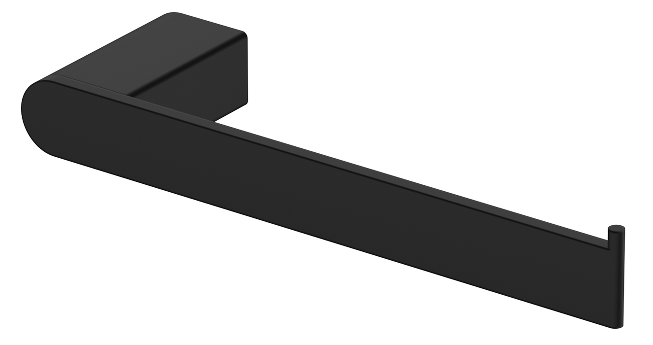 Supra Hand Towel Holder Black - 1604-P-BLK