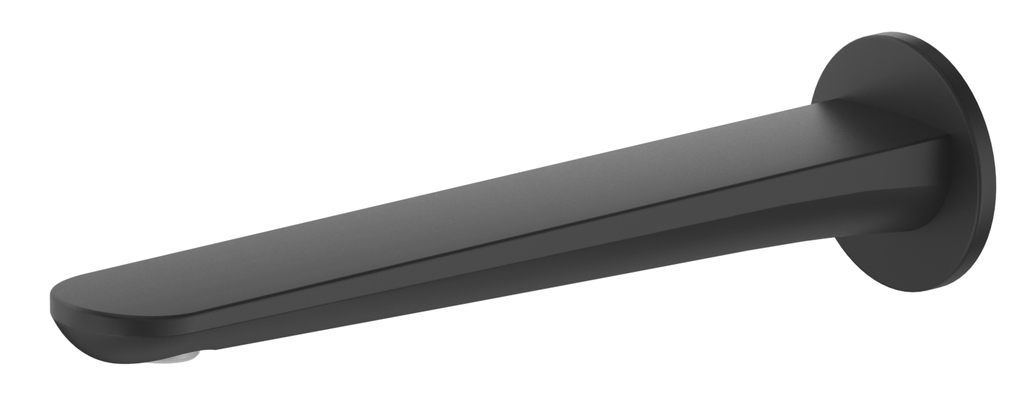 Lantra Bath Spout Black - BTH-L-26-22-BLK