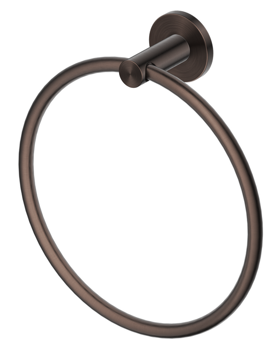 Mica Hand Towel Ring Dusk Bronze - 1104-P-DB