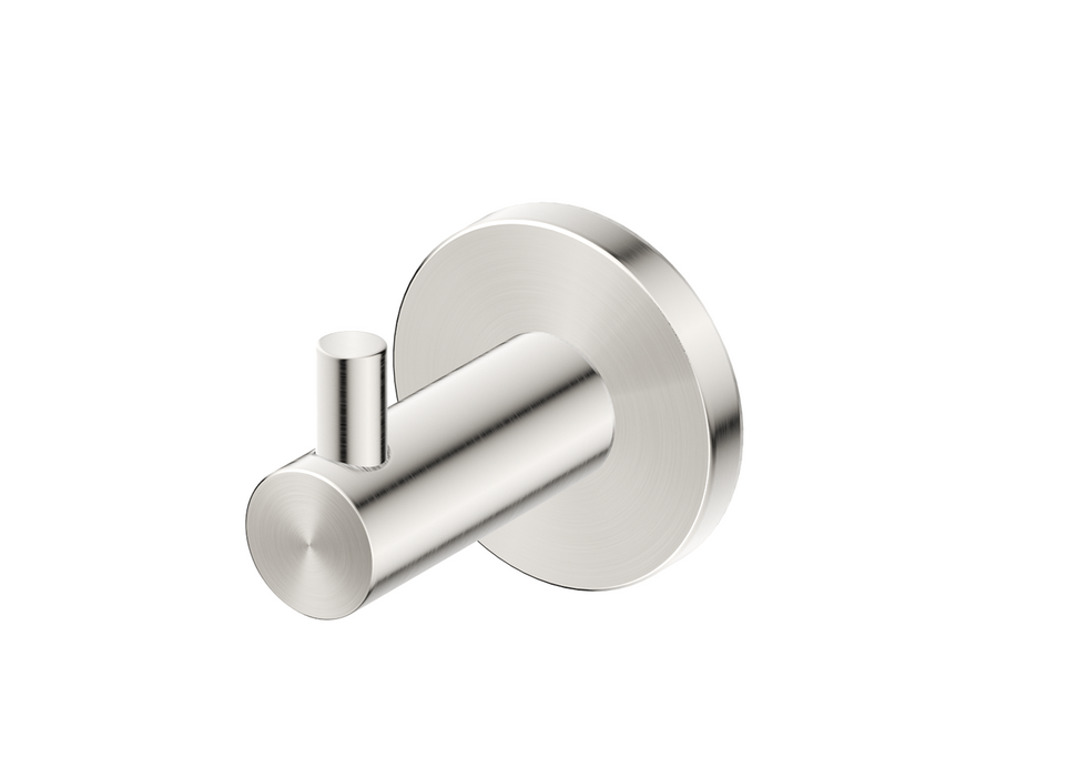Mica Robe Hook Brushed Nickel - 1153-S-P-BN