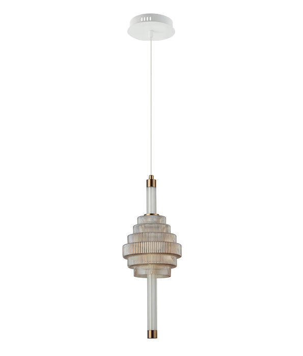 Wand LED Spinning Top Pendant Amber 5W TRI Colour - WAND1