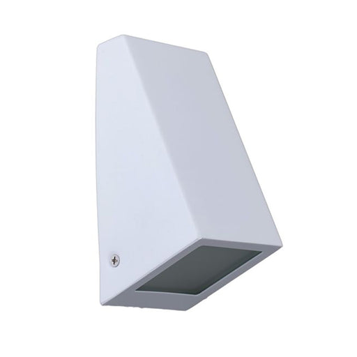 Buy Exterior Wall Lights Australia WEDGE Exterior Wall Light White IP44 - WEDGEGWH