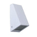 Buy Exterior Wall Lights Australia WEDGE Exterior Wall Light White IP44 - WEDGEGWH