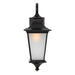 Buy Exterior Wall Lights Australia Westin 1 Light Wall Light IP44 Black, Frost - WESTIN EX-BK