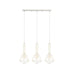 Buy Island Pendant Lights Australia WHITEBAND White Iron Cage 3 Light Bar Pendant - WHITEBAND1X3