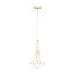 Buy Pendant Lights Australia WHITEBAND White Iron Cage 1 Light Angled Cage Pendant - WHITEBAND6