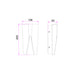 Buy Up / Down Wall Lights Australia WIG Exterior LED Surface Mounted Up/Down Wall Light Dark Grey 11W 3000K IP65 - WIG1