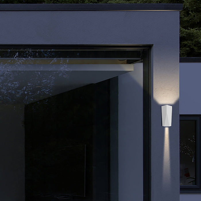 Buy Up / Down Wall Lights Australia WIG Exterior LED Surface Mounted Up/Down Wall Light White 11W 3000K IP65 - WIG2