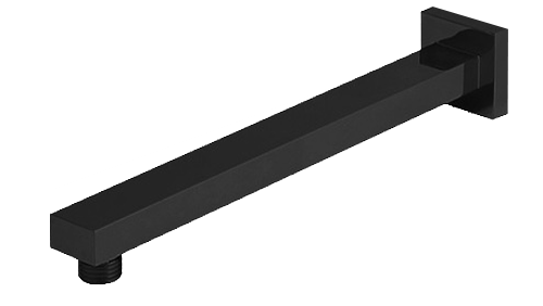 Cresta Wall Shower Arm Black - WP-450-S-BLK