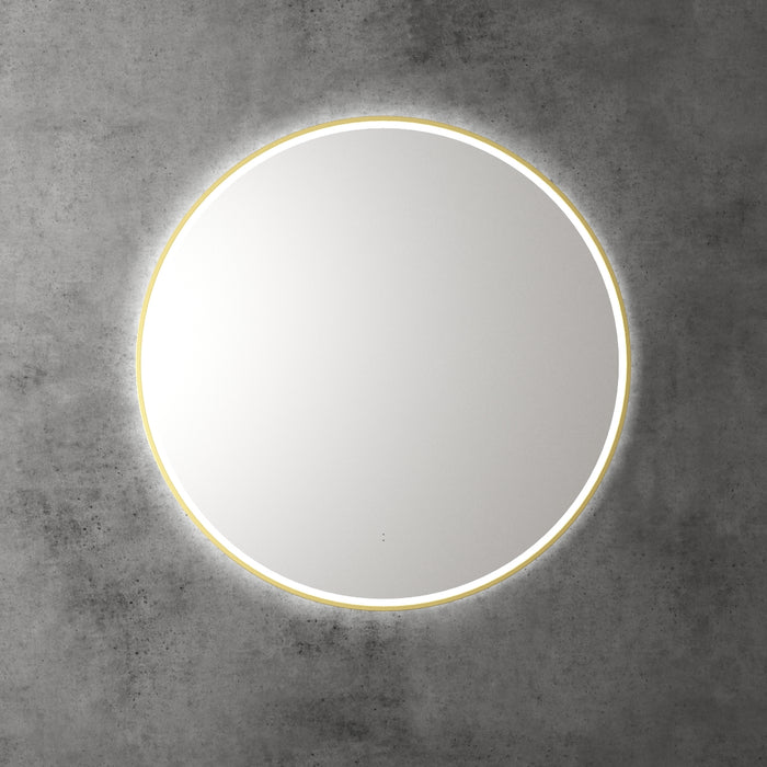 Windsor 900mm LED Mirror 36W 3CCT Brushed Gold - LMWIN-900-BG