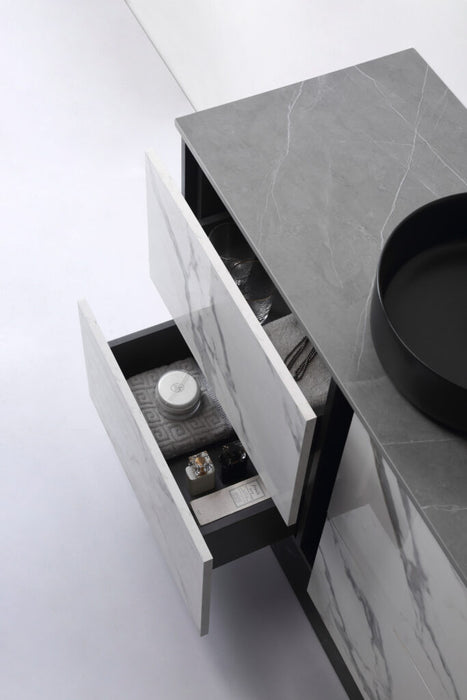 Dove Above Counter Art Basin Matte Black - XECB-082MB