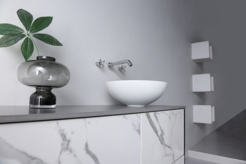 Argyle Above Counter Art Basin Matte White - XECB-085MW