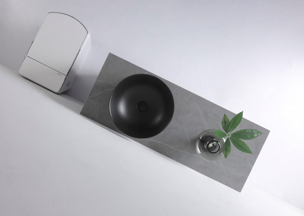 Argyle Above Counter Art Basin Matte Black - XECB-086MB