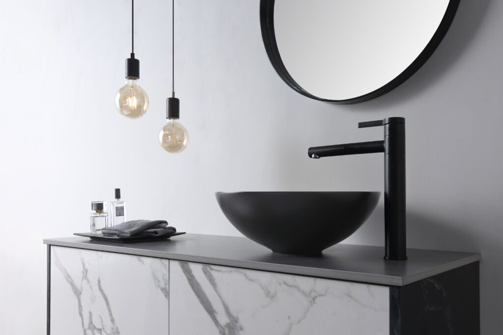 Argyle Above Counter Art Basin Matte Black - XECB-086MB