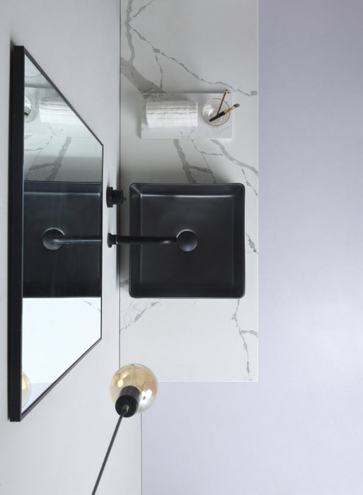 Macleod Above Counter Art Basin Matt Black - XECB-089MB