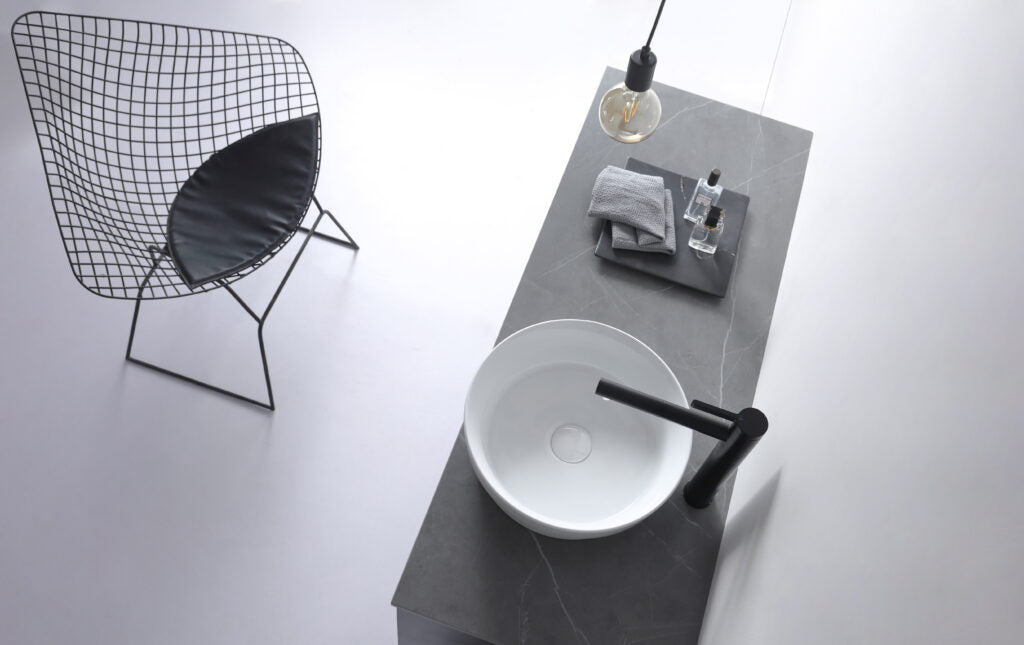 Gardinier Semi Inset Basin Gloss White - XECB-093GW