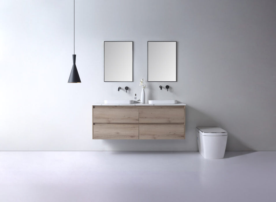 Barlee Semi Inset Basin Gloss White - XECB-094GW