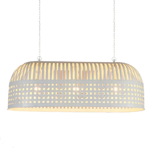 Buy Pendant Lights Australia Esch Pendant 3 Lights Antique White Metal - ZAF12089