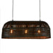 Buy Pendant Lights Australia Esch Pendant 3 Lights Antique Black Metal - ZAF12090