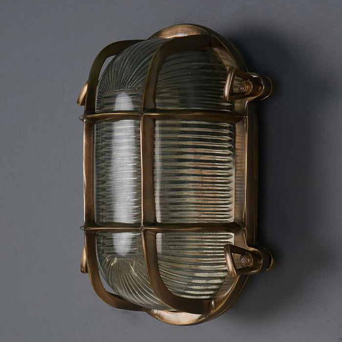 Buy Accessories & More Australia Bunker - Antique Brass - Wall Light Replacement Glass Component Only - ZAF31151