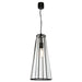 Buy Pendant Lights Australia Zara 1 Light Pendant Light Black - ZARA1PBLK