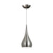 Buy Pendant Lights Australia ZARA Bell Shape 1 Light Pendant Satin Nickel - ZARA3A