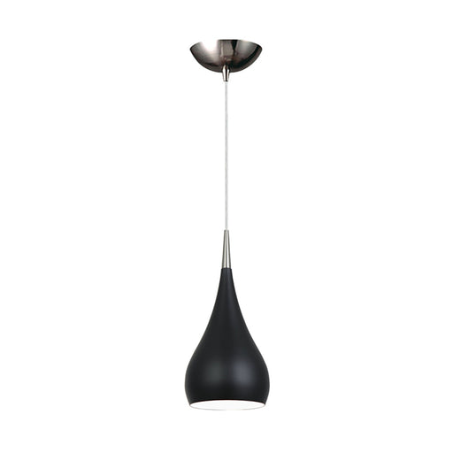 Buy Pendant Lights Australia ZARA Bell Shape 1 Light Pendant Black - ZARA4A