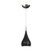 Buy Pendant Lights Australia ZARA Bell Shape 1 Light Pendant Black - ZARA4A