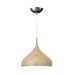 Buy Pendant Lights Australia ZARA Dome Shape 1 Light Pendant Oak Wood - ZARA6A