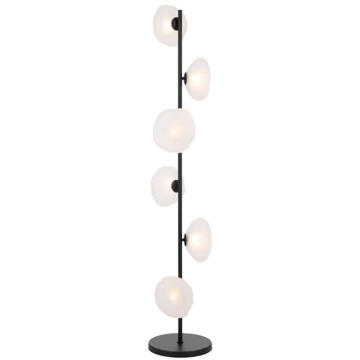 Buy Floor Lamps Australia ZECCA Floor Lamp Black / Frost - ZECCA FL6-BKFR