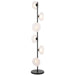 Buy Floor Lamps Australia ZECCA Floor Lamp Black / Frost - ZECCA FL6-BKFR