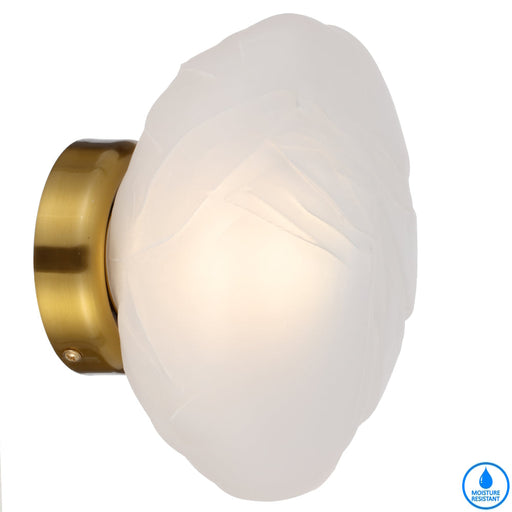 Buy Wall Sconce Australia ZECCA Wall Light Antique Gold Frost - ZECCA WB-AGFR