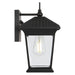 Buy Exterior Wall Lights Australia ZELDIN 32 Exterior Wall Bracket Black Solid Brass - ZELDIN EX32-BK