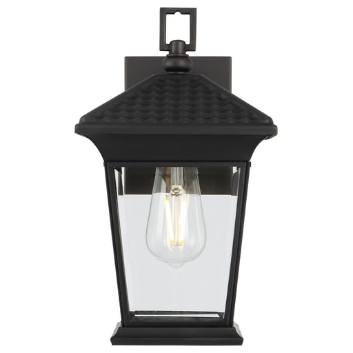 Buy Exterior Wall Lights Australia ZELDIN 32 Exterior Wall Bracket Black Solid Brass - ZELDIN EX32-BK