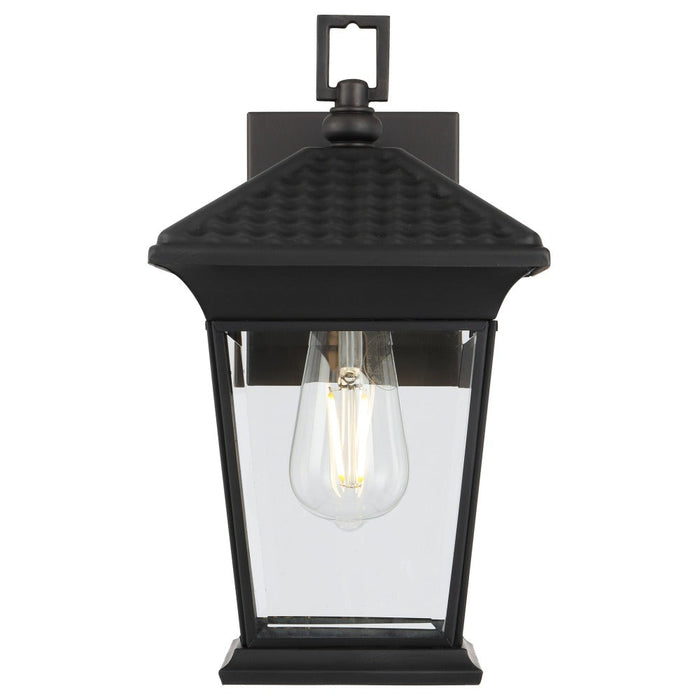 Buy Exterior Wall Lights Australia ZELDIN 32 Exterior Wall Bracket Black Solid Brass - ZELDIN EX32-BK