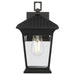 Buy Exterior Wall Lights Australia ZELDIN 32 Exterior Wall Bracket Black Solid Brass - ZELDIN EX32-BK