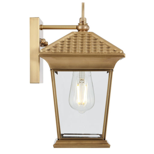 Buy Exterior Wall Lights Australia ZELDIN 32 Exterior Wall Bracket Solid Brass - ZELDIN EX32-BRS