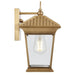 Buy Exterior Wall Lights Australia ZELDIN 32 Exterior Wall Bracket Solid Brass - ZELDIN EX32-BRS