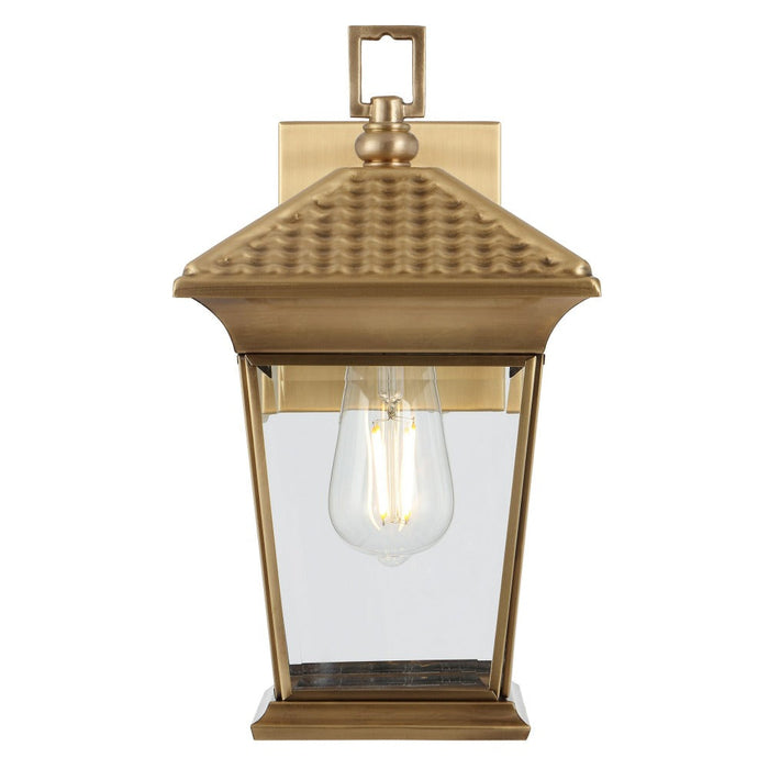 Buy Exterior Wall Lights Australia ZELDIN 32 Exterior Wall Bracket Solid Brass - ZELDIN EX32-BRS