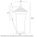 Buy Exterior Wall Lights Australia ZELDIN 40 Exterior Wall Bracket Solid Brass - ZELDIN EX40-BRS