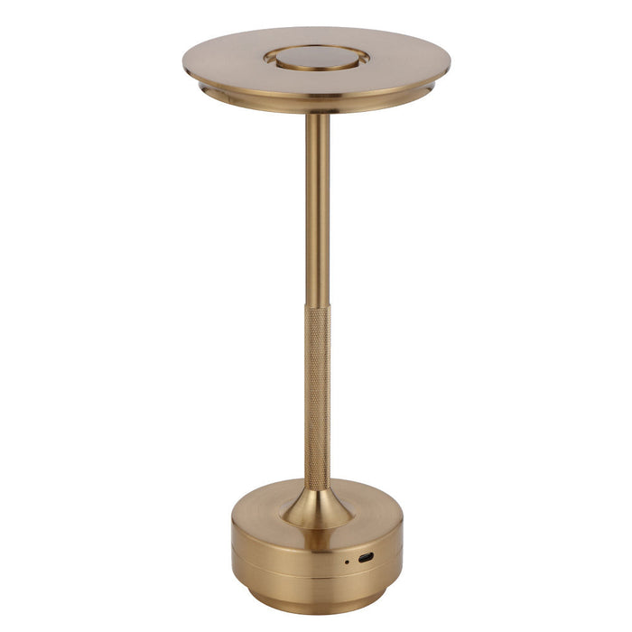 Buy Table Lamps Australia ZICO Rechargeable Table Lamp Antique Gold 3CCT - ZICO TL-AG