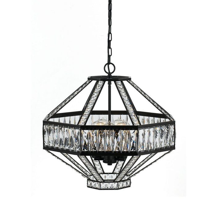 Buy Pendant Lights Australia Zofio 5 Light Pendant Clear & Oil Bronze - ZOFIO PE56-OBCL