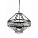 Buy Pendant Lights Australia Zofio 5 Light Pendant Clear & Oil Bronze - ZOFIO PE56-OBCL