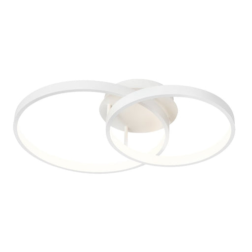 Buy Semi-Flush Mount Lights Australia Zola 2 Light Semi Flush Mount Light White - ZOLA2WHT