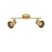 Buy Spotlights Australia SERAS Spot 2 Lights Brushed Brass Steel - 206052