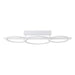 Buy Semi-Flush Mount Lights Australia Lanacera Semi-Flush Mount Light White Plastic 3000K - 205836