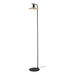 Buy Floor Lamps Australia MAYAZES Floor Lamp Light Black Steel - 39914N