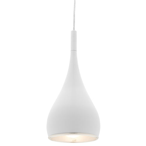 Buy Pendant Lights Australia Aero 1 Light Pendant White - AERO1PWH